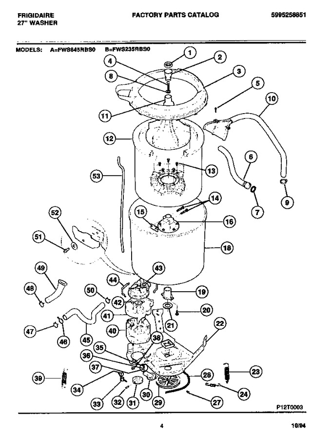 Diagram for FWS645RBS0