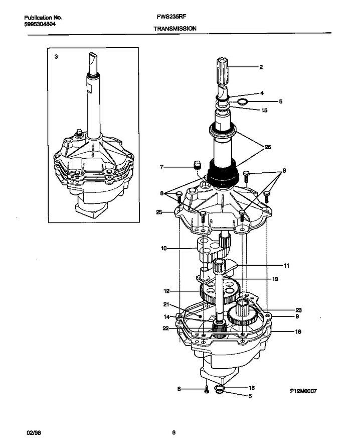 Diagram for FWS235RFT0