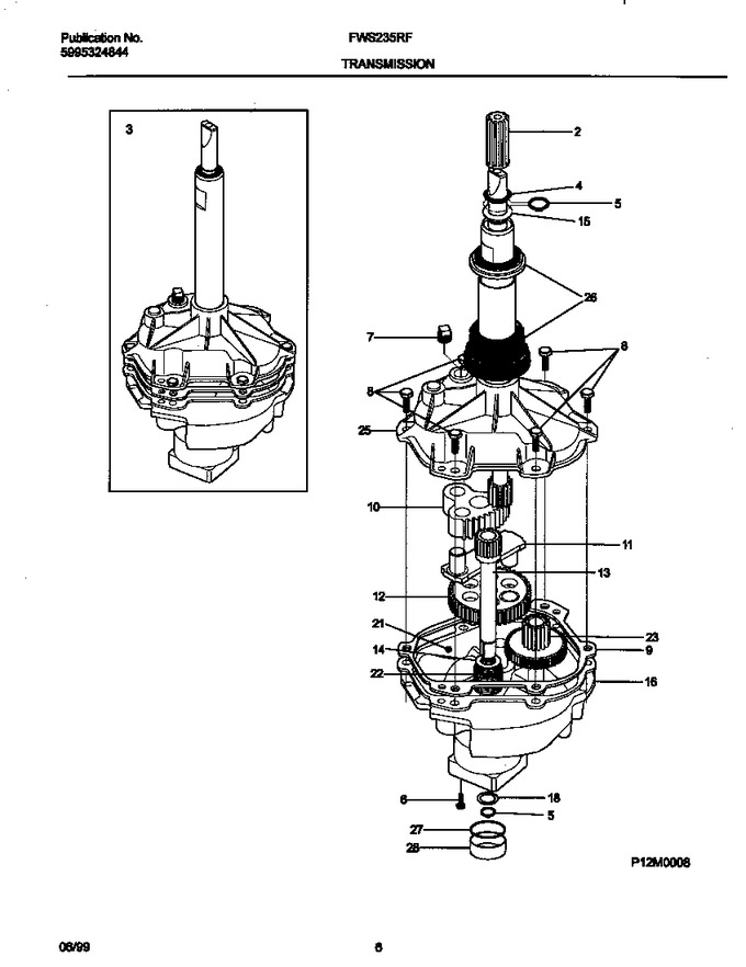 Diagram for FWS235RFS4