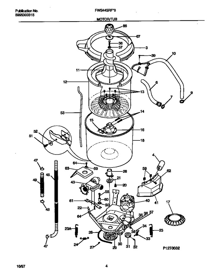 Diagram for FWS445RFS0