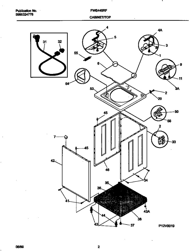 Diagram for FWS445RFS3