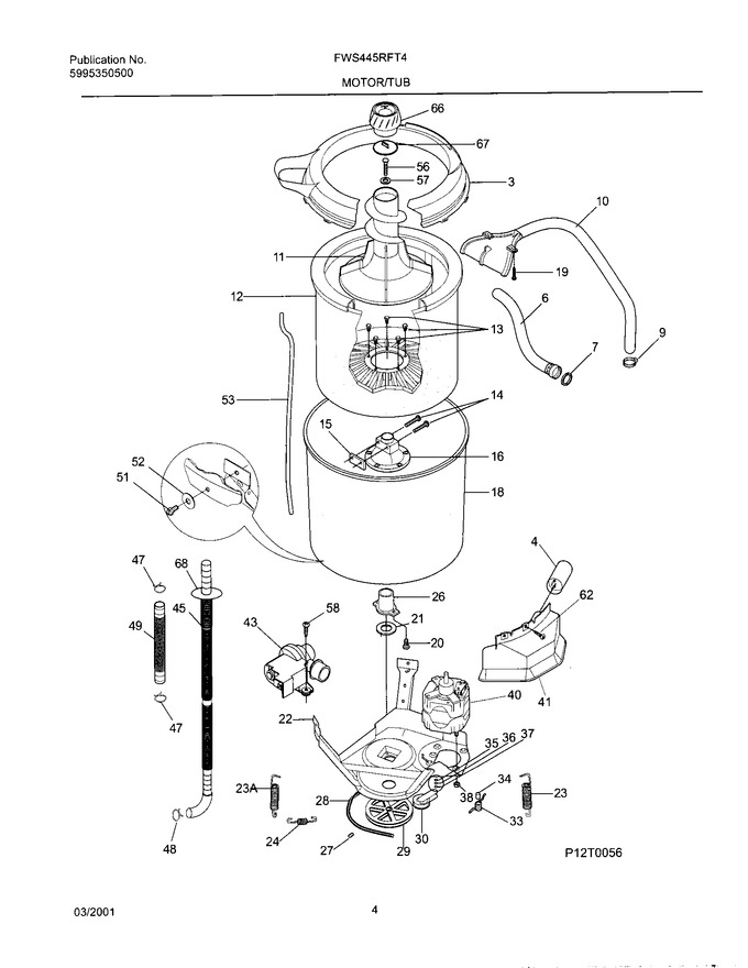 Diagram for FWS445RFT4