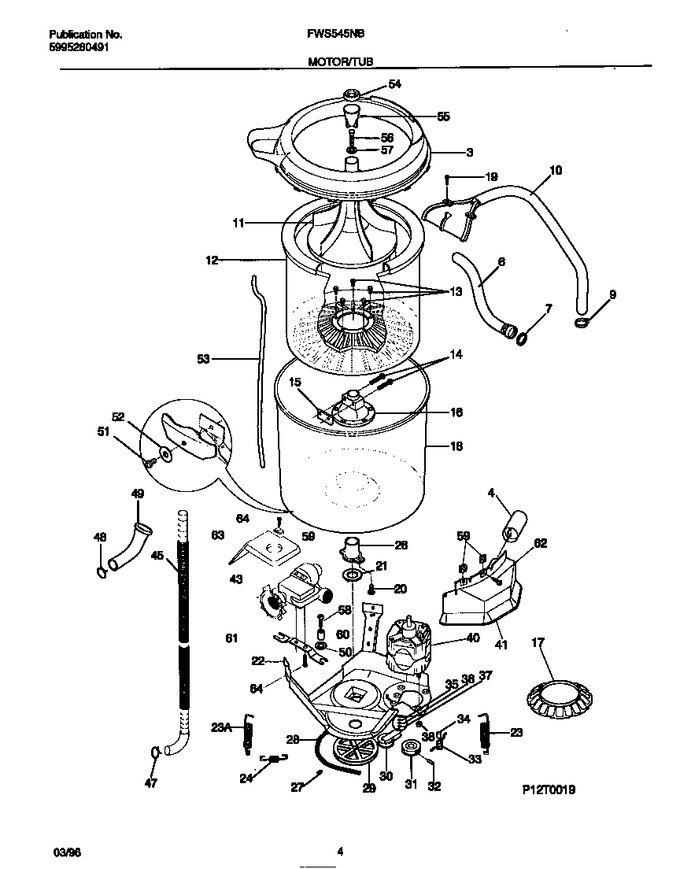Diagram for FWS545NBT3