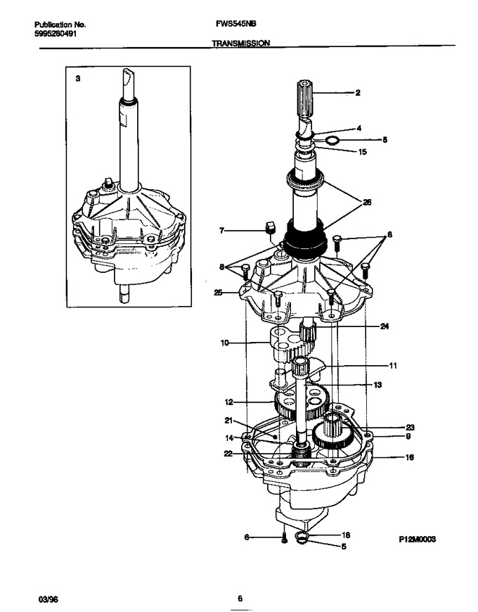 Diagram for FWS545NBT3