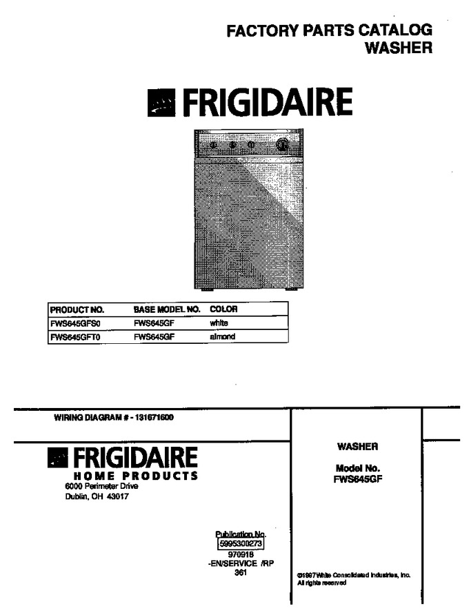 Diagram for FWS645GFS0