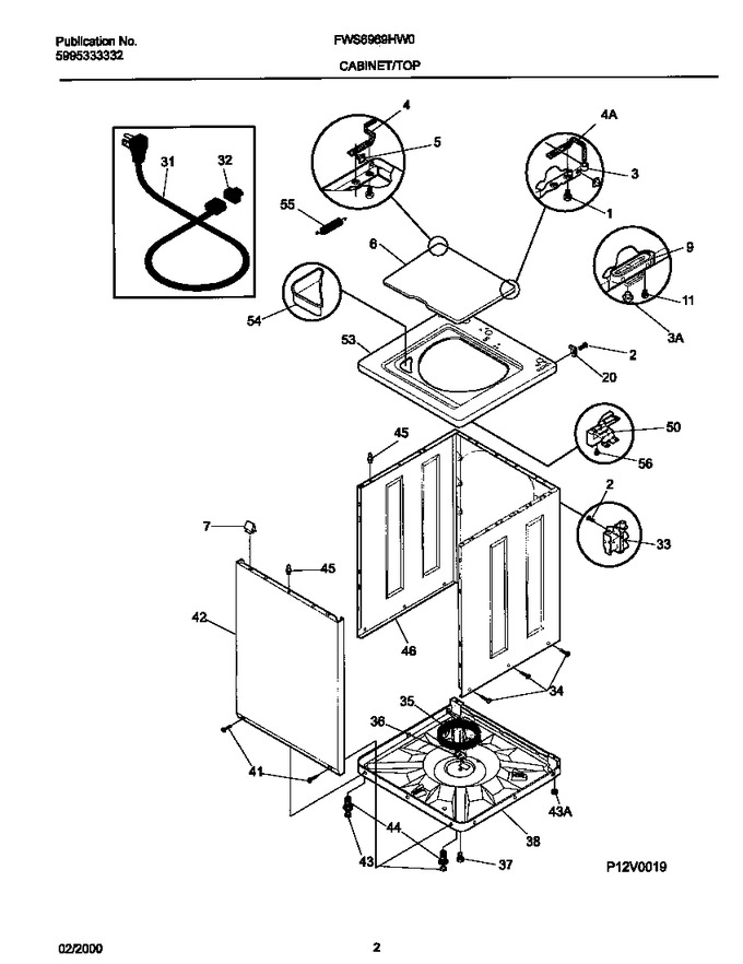 Diagram for FWS6969HW0