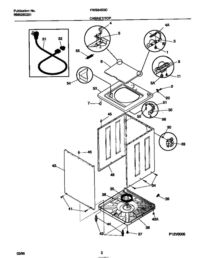 Diagram for FWS845GCT3