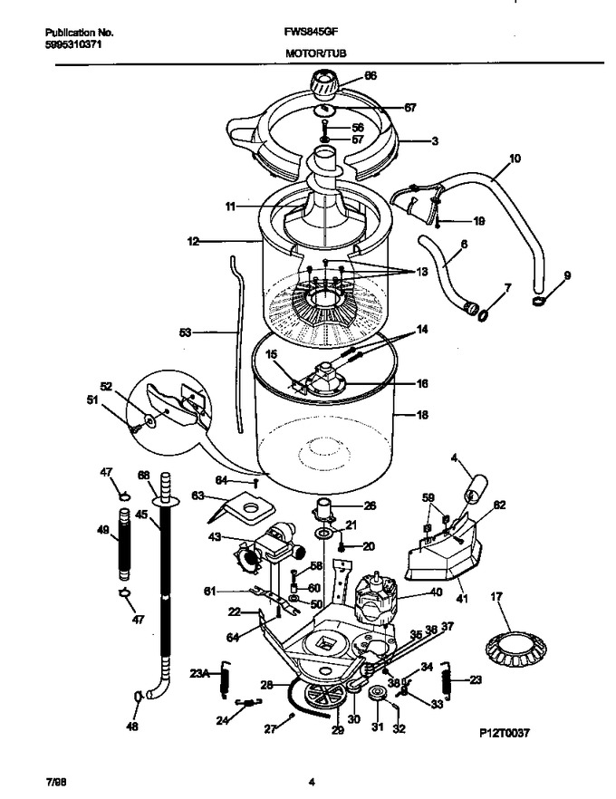 Diagram for FWS845GFT1