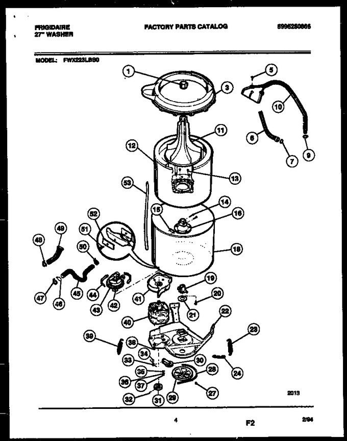 Diagram for FWX223LBS0