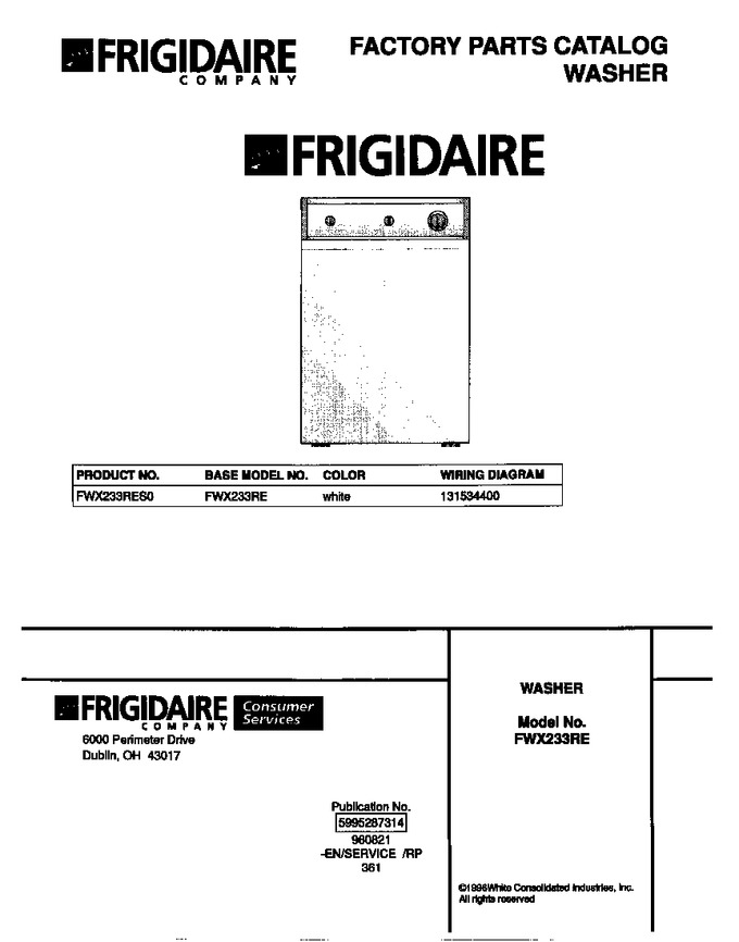 Diagram for FWX233RES0