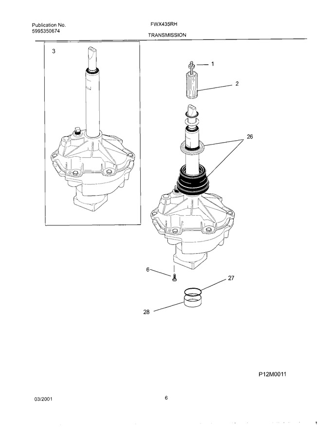 Diagram for FWX435RHS1
