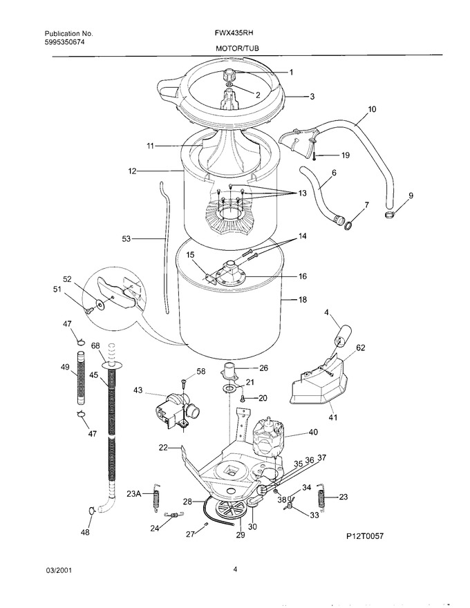 Diagram for FWX435RHT1