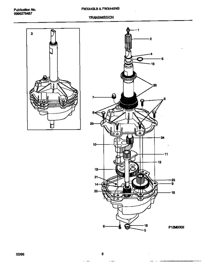 Diagram for FWX445NBS4