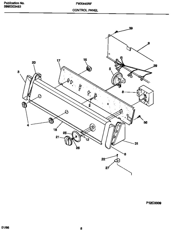 Diagram for FWX445RFT0