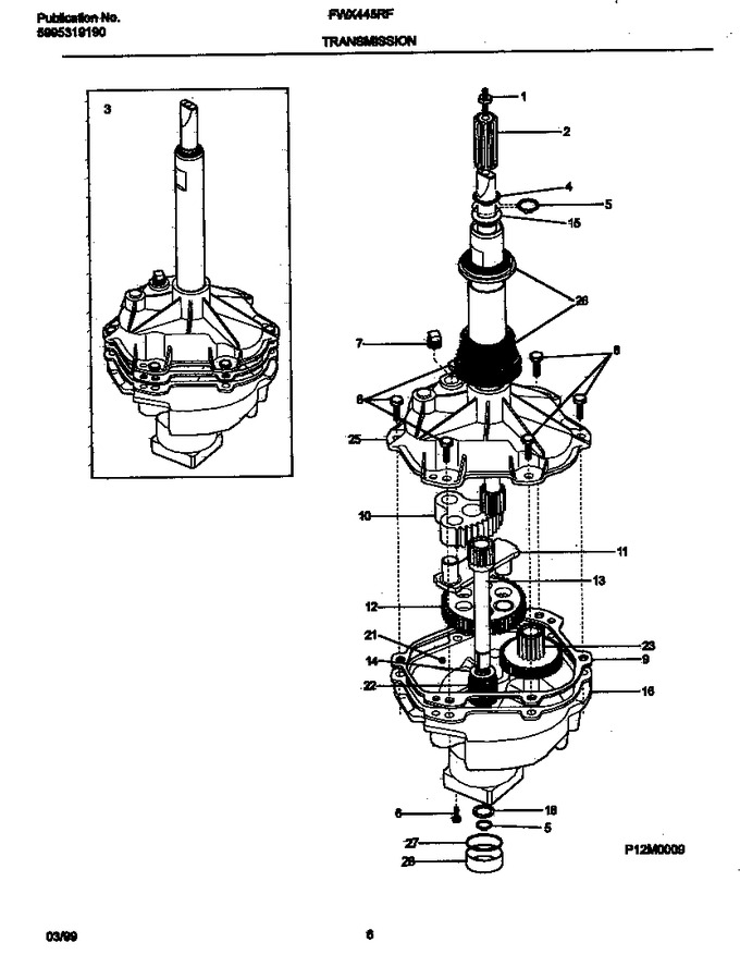Diagram for FWX445RFT3