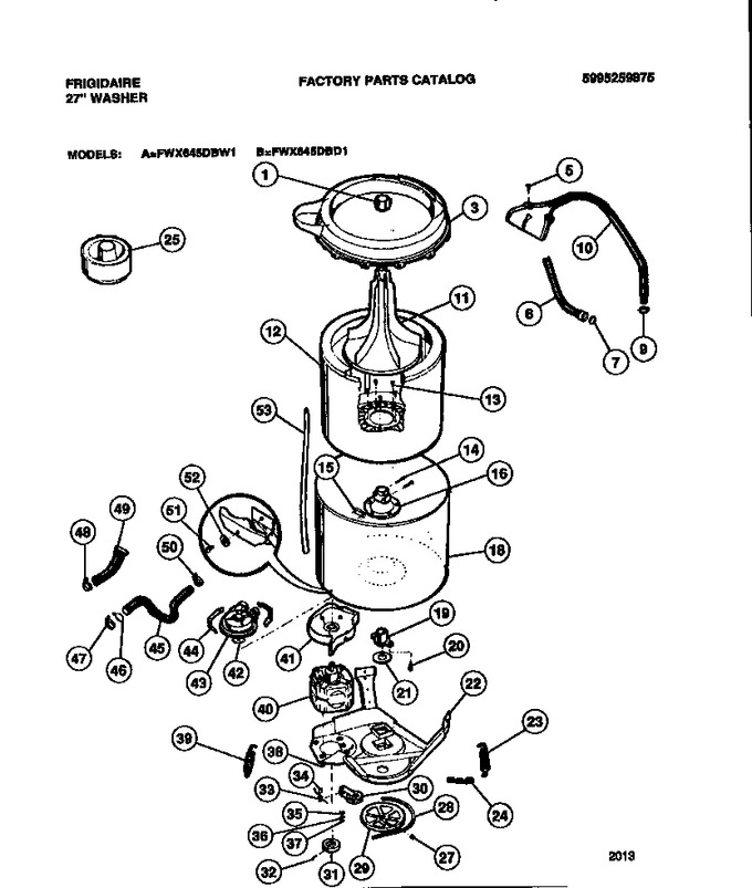 Diagram for FWX645DBD1