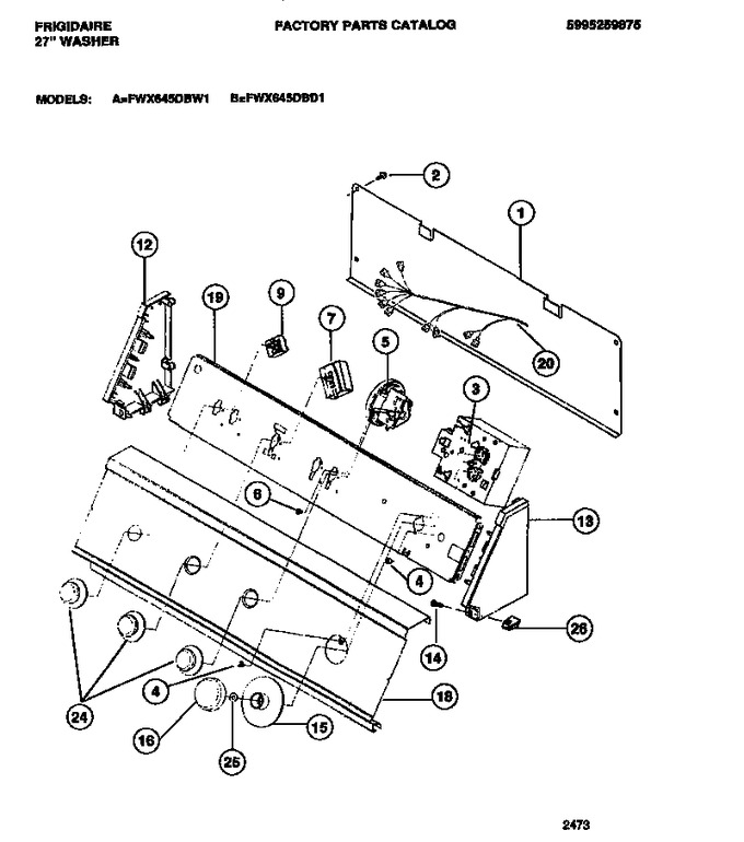Diagram for FWX645DBD1