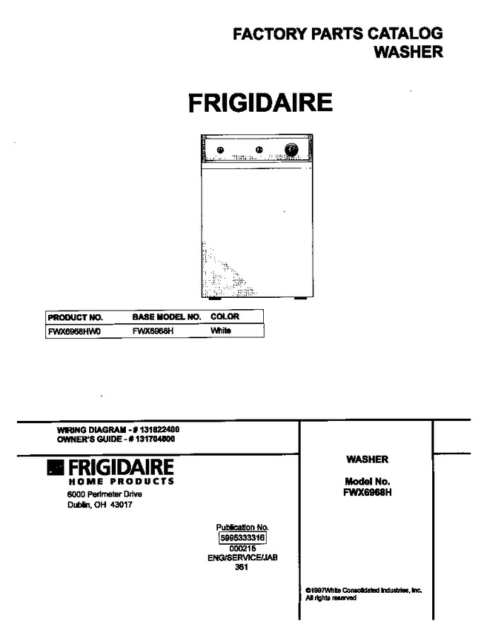 Diagram for FWX6968HW0