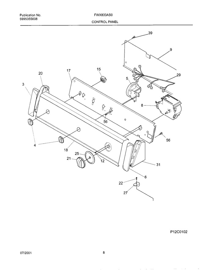 Diagram for FWX833AS0