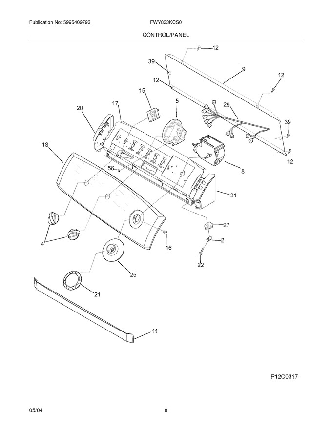Diagram for FWY833KCS0