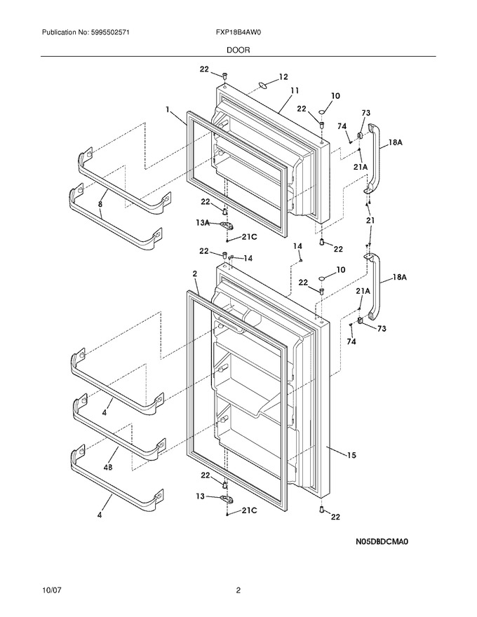 Diagram for FXP18B4AW0