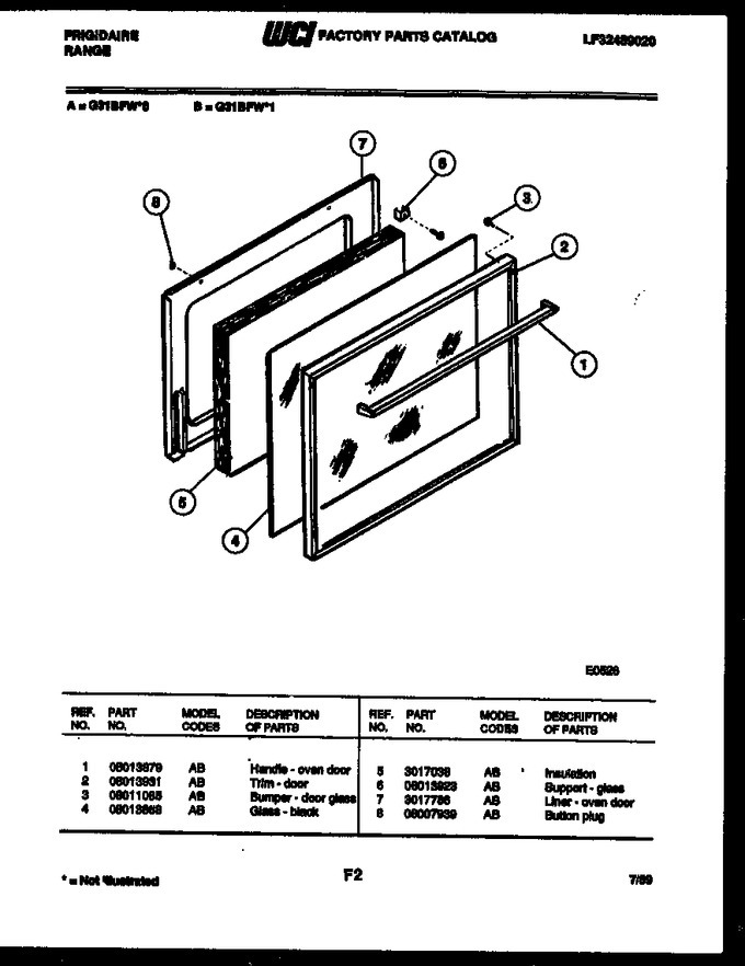 Diagram for G31BFW0