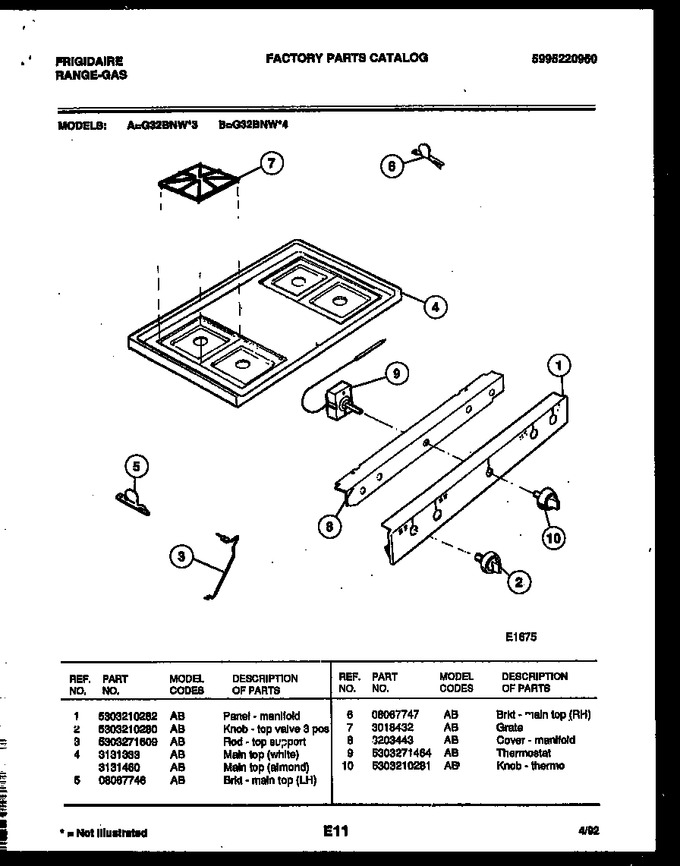 Diagram for G32BNW3