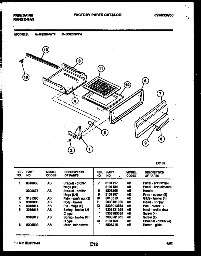 Diagram for G32BNW3