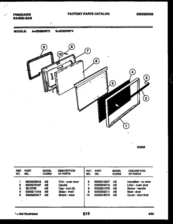 Diagram for G32BNW3