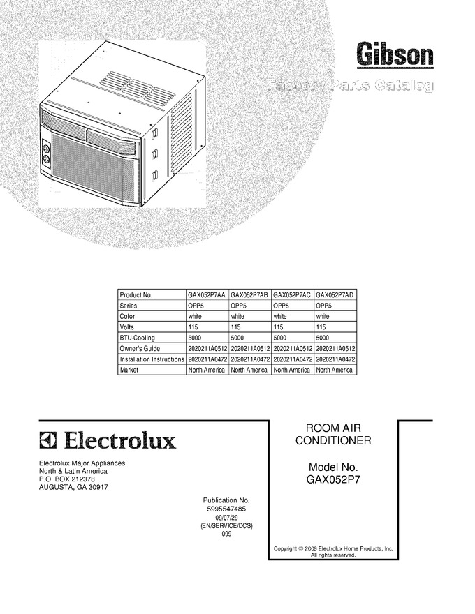 Diagram for GAX052P7AB