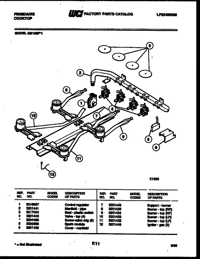 Diagram for GB130FW1