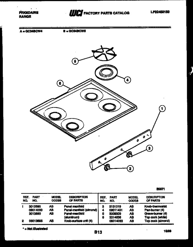 Diagram for GC34BCW4