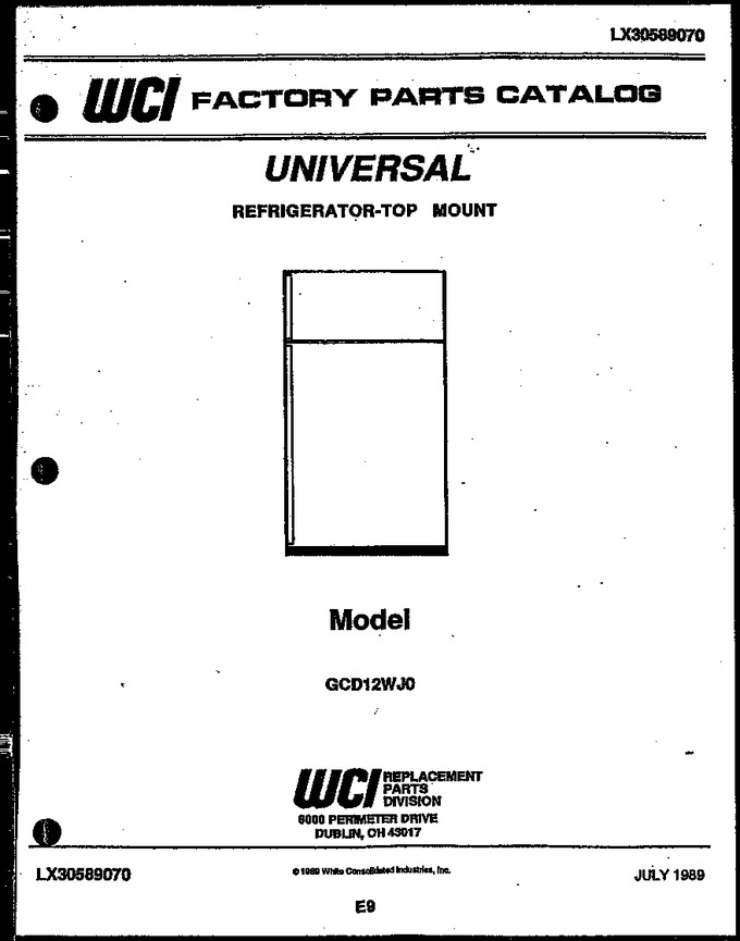 Diagram for GCD12WJF0