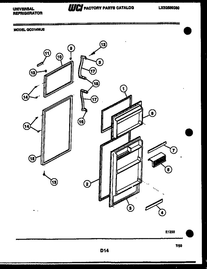 Diagram for GCD14WF0