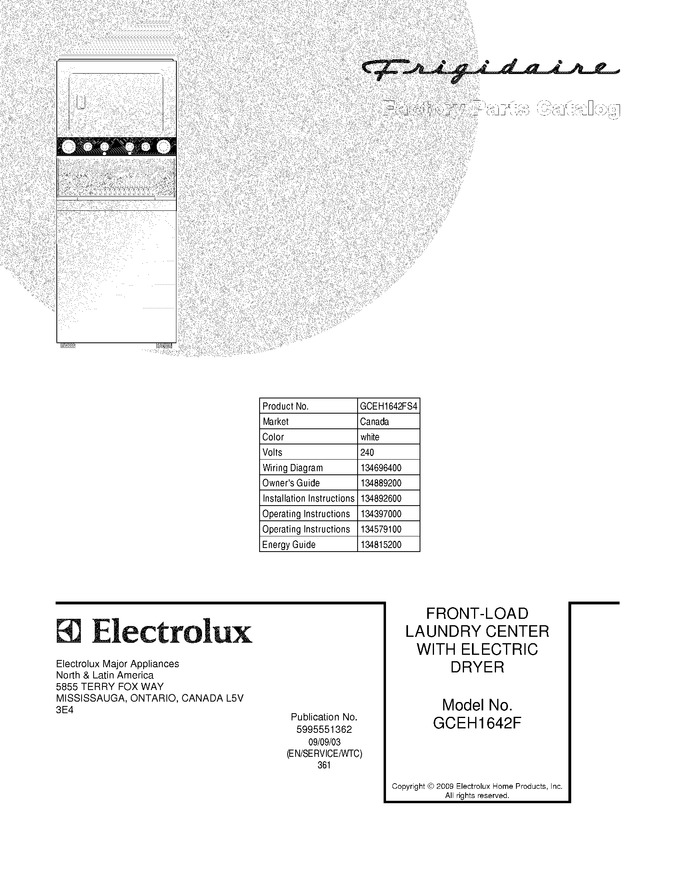 Diagram for GCEH1642FS4