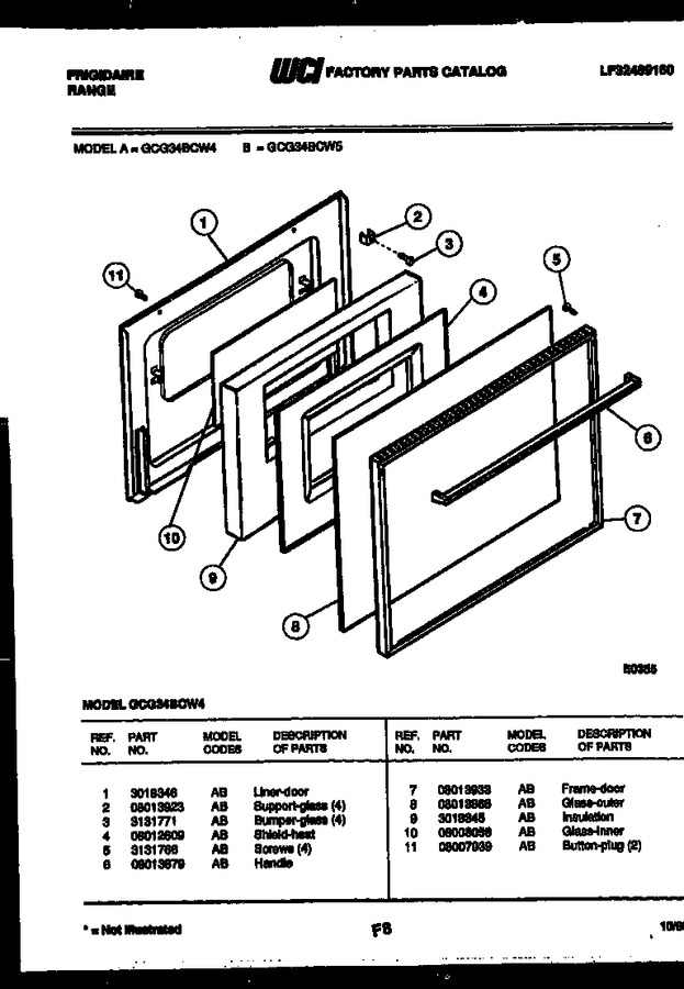 Diagram for GCG34BCW4