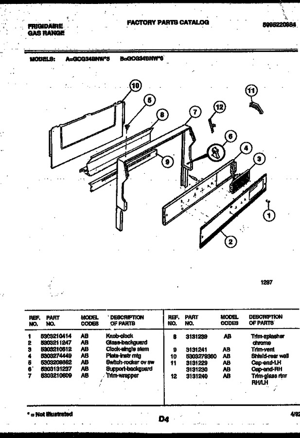 Diagram for GCG34BNL6