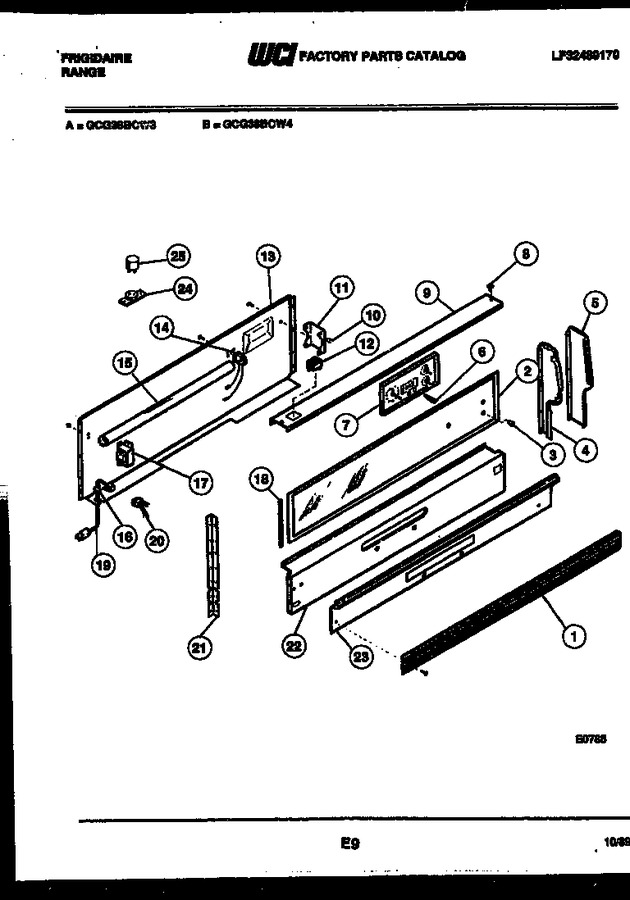 Diagram for GCG38BCW4
