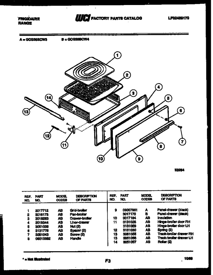 Diagram for GCG38BCW4