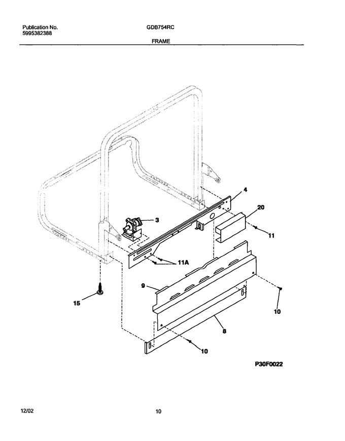 Diagram for GDB754RCS0