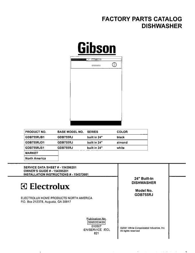 Diagram for GDB755RJD1