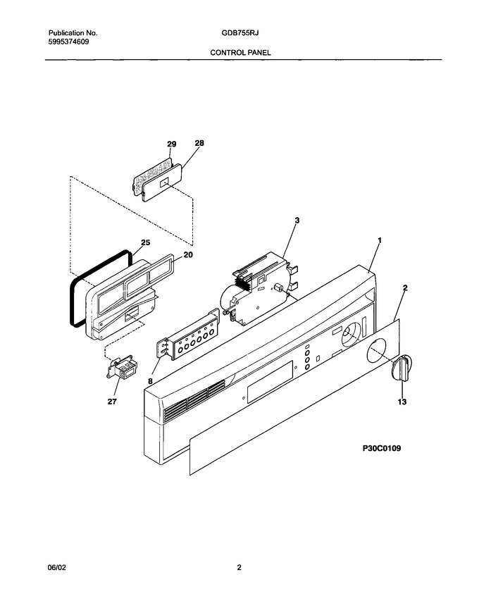 Diagram for GDB755RJS2
