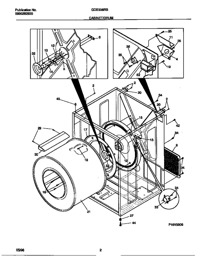 Diagram for GDE336RBW2