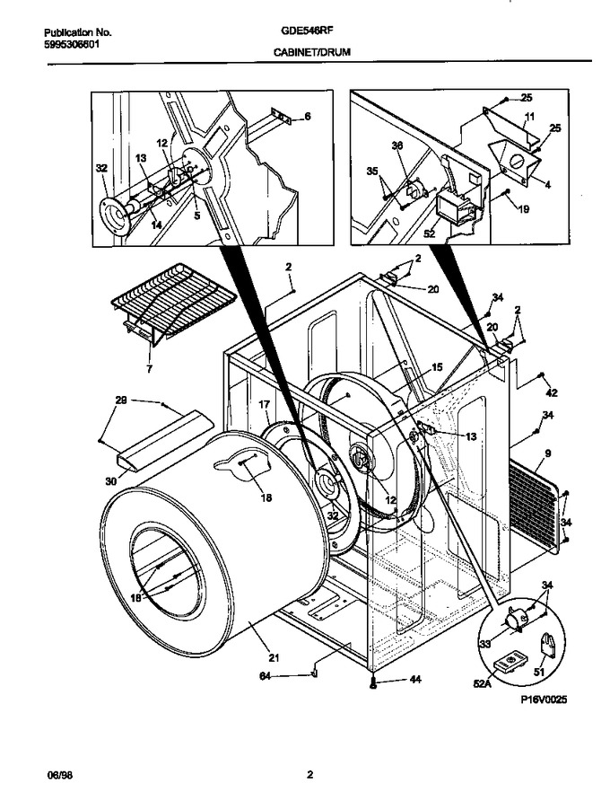 Diagram for GDE546RFS0