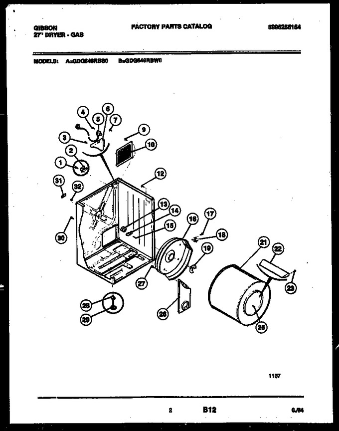 Diagram for GDG546RBS0