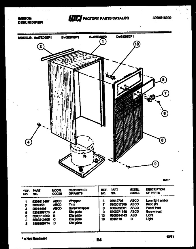 Diagram for GED50P1