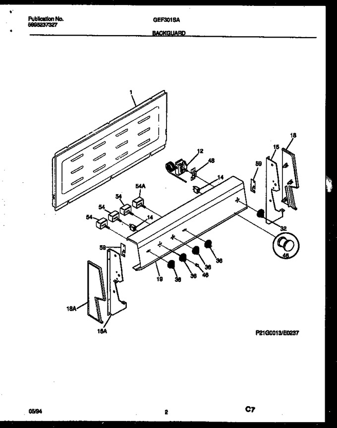 Diagram for GEF301SAWA