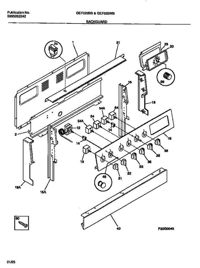Diagram for GEF322BBWA