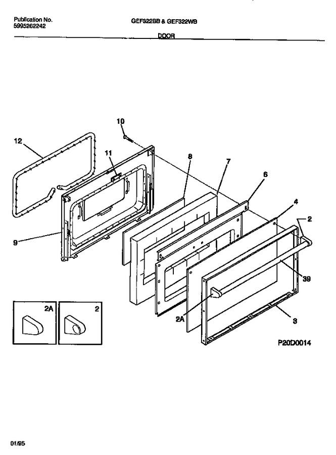Diagram for GEF322WBDA