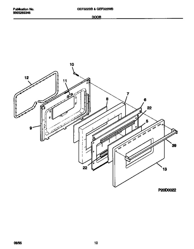 Diagram for GEF322WBWC